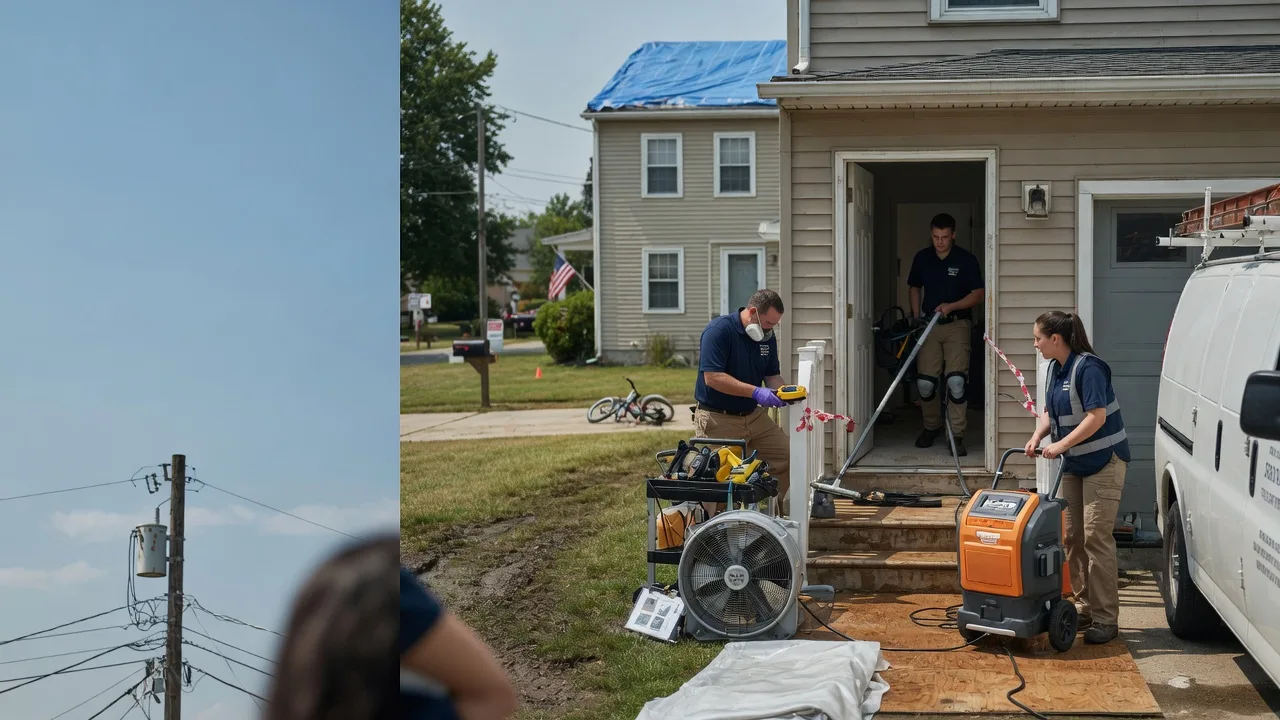 Water Damage Repair in Evans, LA near me